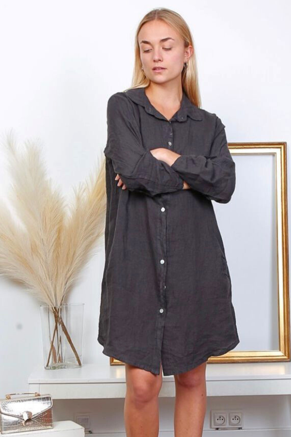 Button Down Shirt Dress