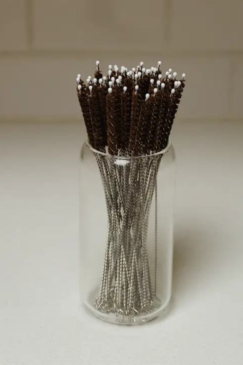 Coconut Fiber Plastic Free Straw Cleaner