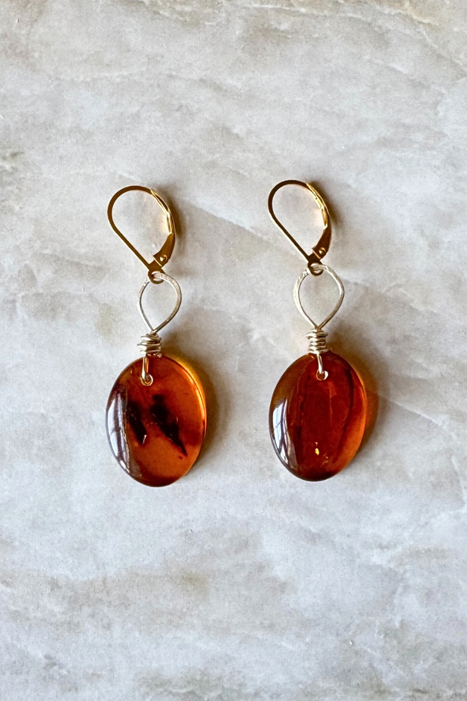 Amber Ovals