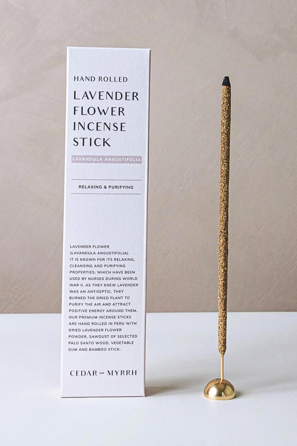 Lavender Hand Rolled Incense Stick