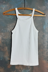 Highneck Ribbed Tank