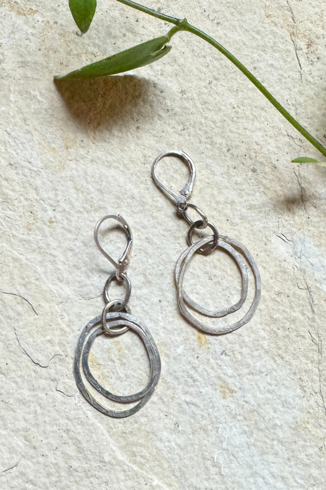 Freeform Sterling Earrings