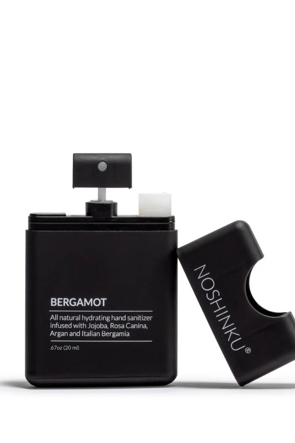 Refillable Bergamot Nourishing Pocket Hand Sanitizer