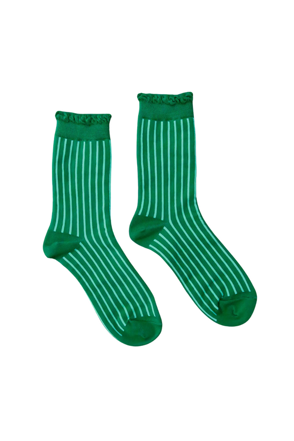 Holiday Striped Crew