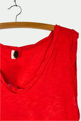 Free People Red Top