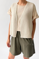 Granny Cotton Sweater Vest