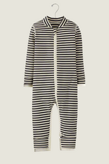 Baby Striped 2 Way Zip Sleeper in Hannasoft