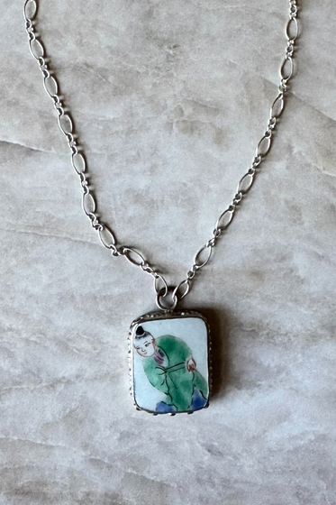 The Kimono Pendant Necklace