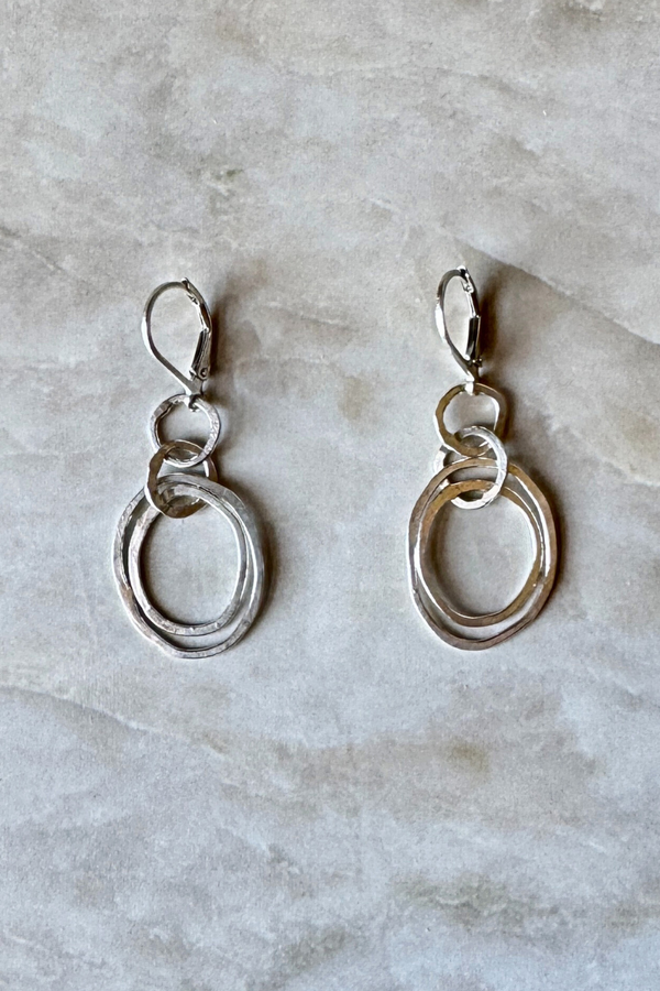 Freeform Sterling Earrings