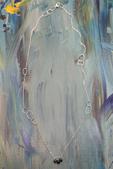 3 Raw Diamond Necklace