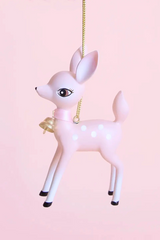 Holiday Retro Deer Ornament