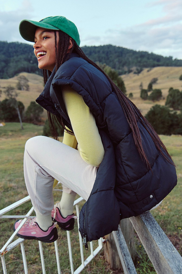 In A Bubble Puffer Vest