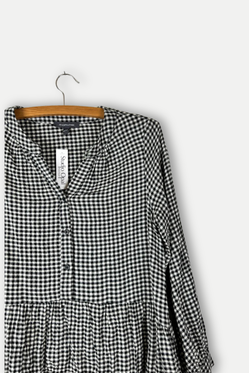 Grade n Gather Gingham Dress