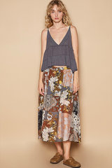 Printed Woven Skirt