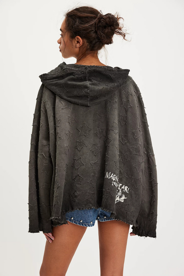 Star Applique Fritza Hoodie