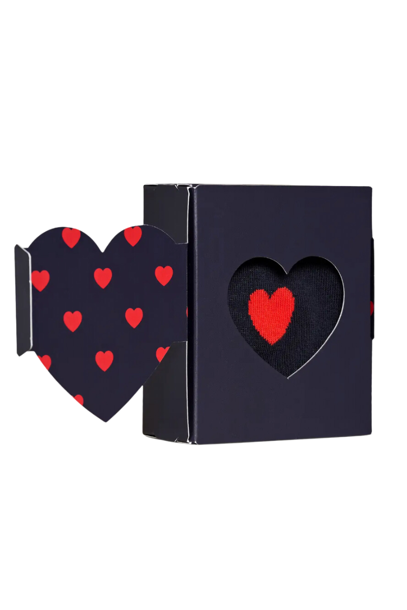 1 Pack Heart Socks Gift Set