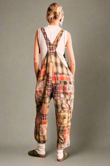 Patchwork Love Overalls