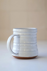 Diner Inspired Mug in White