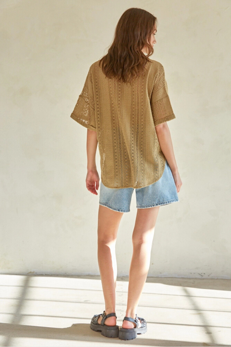 Crochet Buttondown