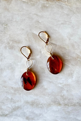 Amber Ovals