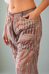 Striped Miner Pants