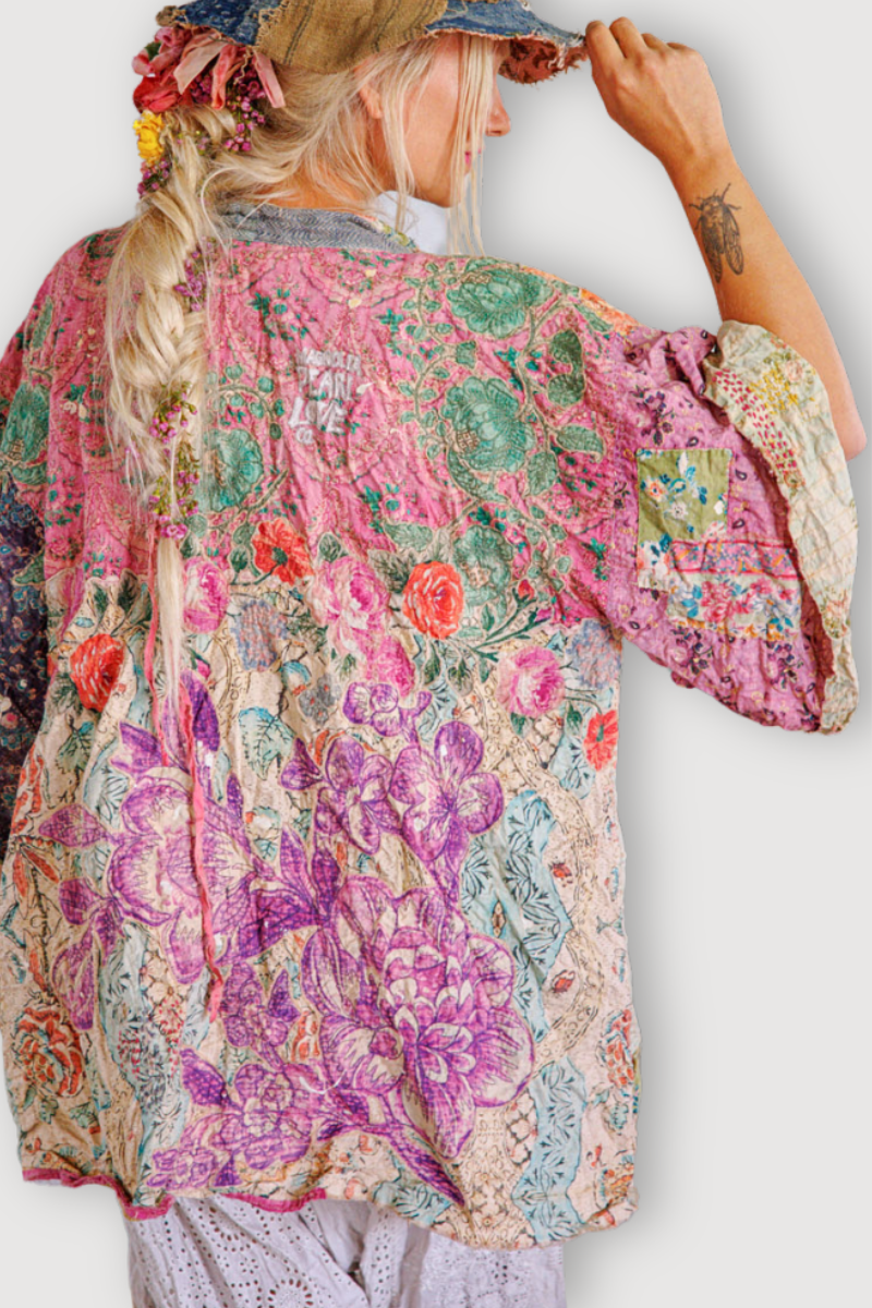 Piecewise Crop Dashi Kimono