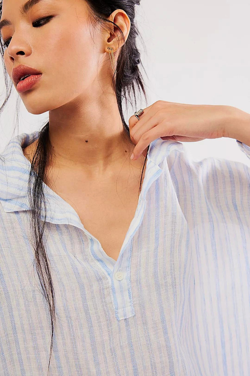 CP SHADES Lissa Linen Top – Studio Opal Boutique CP SHADES Lissa Linen Top – Studio Opal Boutique