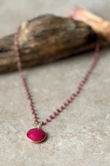 Rubies & Gold Necklace