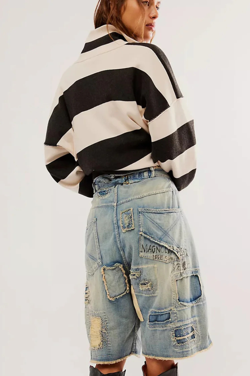 Miner Denim Shorts