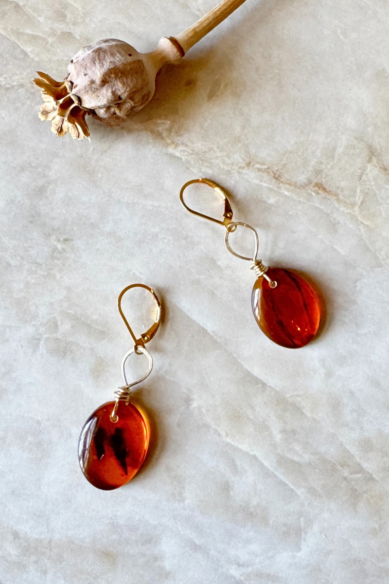 Amber Ovals