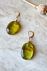 Citron Amber Earring