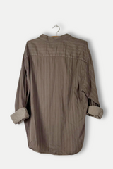 Alfani Brown Button Up