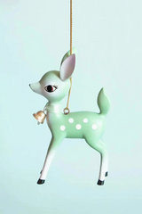 Holiday Retro Deer Ornament