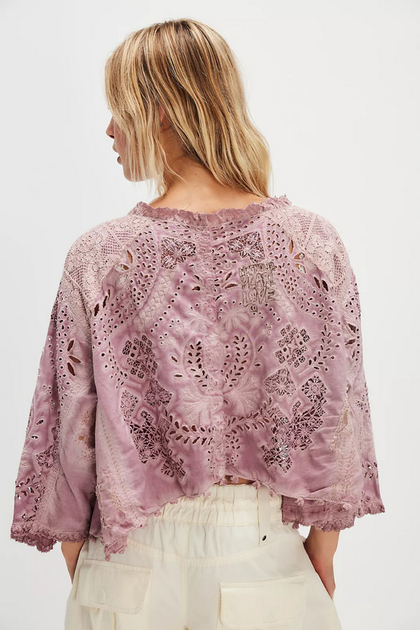 Eyelet Adelise Blouse