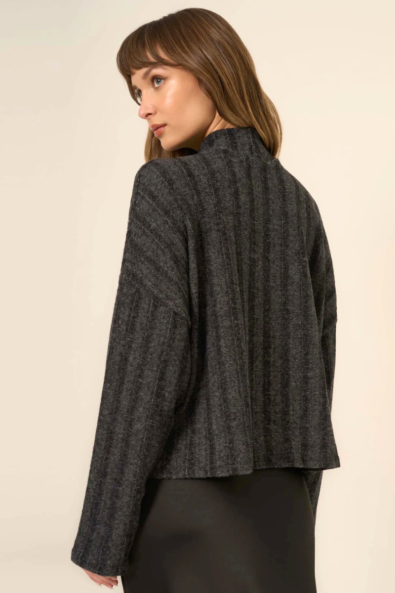 Stay With Me Ribbed Mock