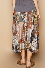 Printed Woven Skirt