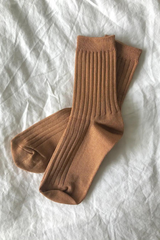 Her Ribbed Socks