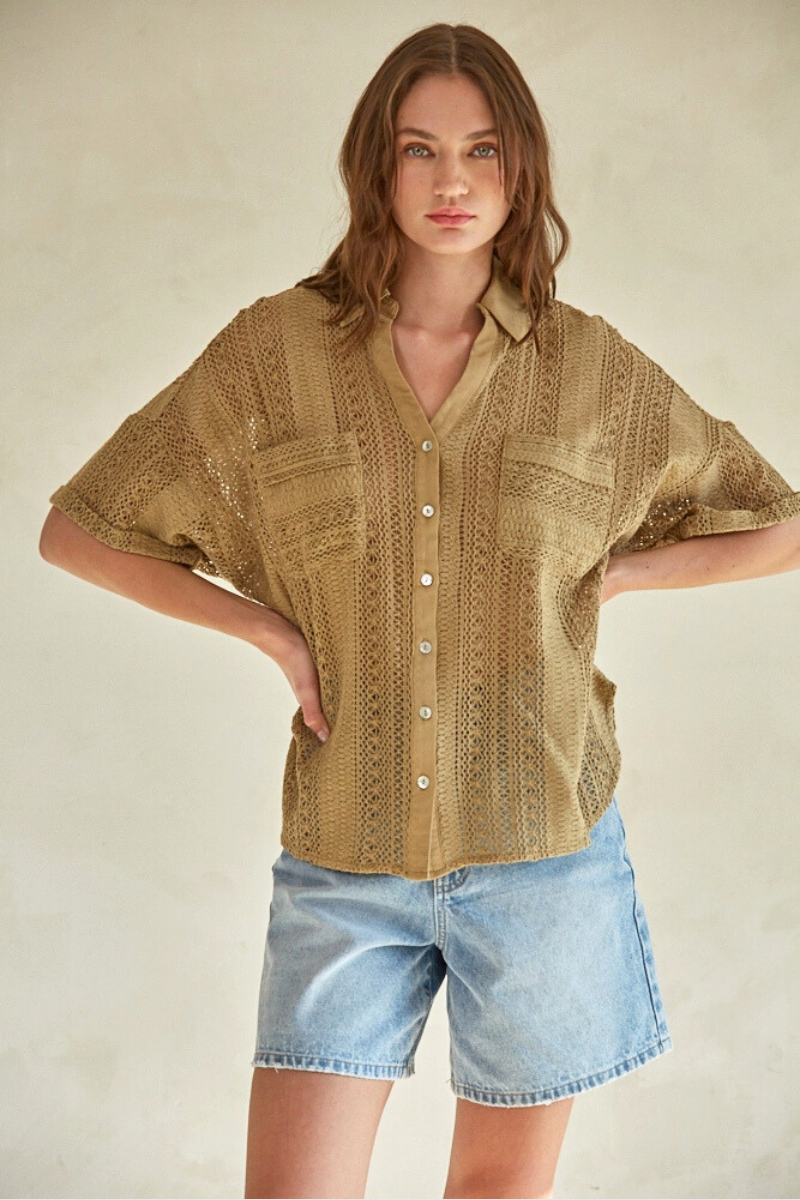 Crochet Buttondown