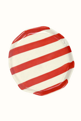 Red Stripe Plate