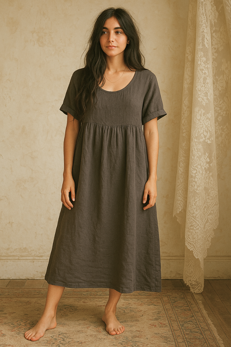 Perfectly SimpleLea Linen Dress