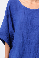 Linen Drape Top