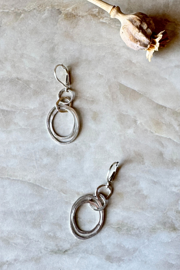 Freeform Sterling Earrings