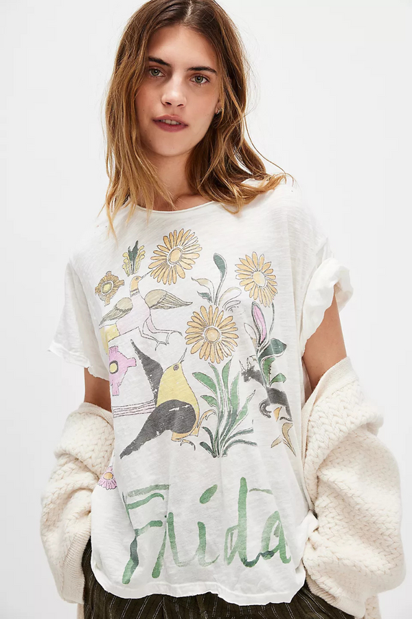 Flight Flowers Frida Tee