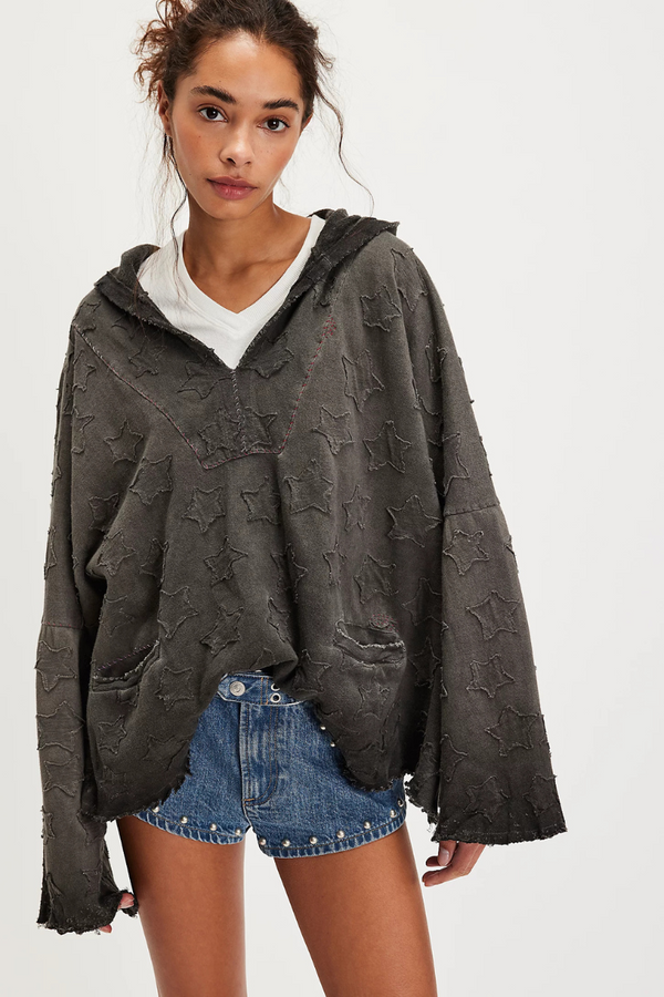 Star Applique Fritza Hoodie