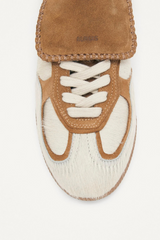 Club Soft Tan Leather Sneakers