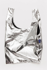 Standard Baggu Metallic Silver