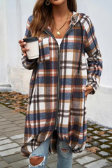 Casual Loose Zip Up Hoodie