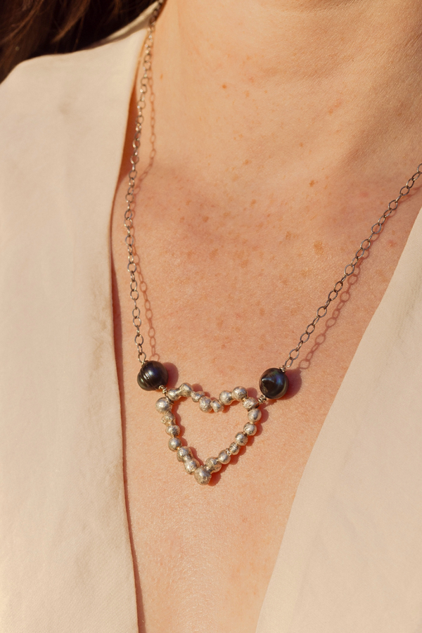 Sterling Heart Necklace