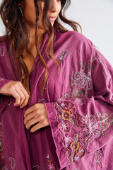 Embroidered Belinay Kimono
