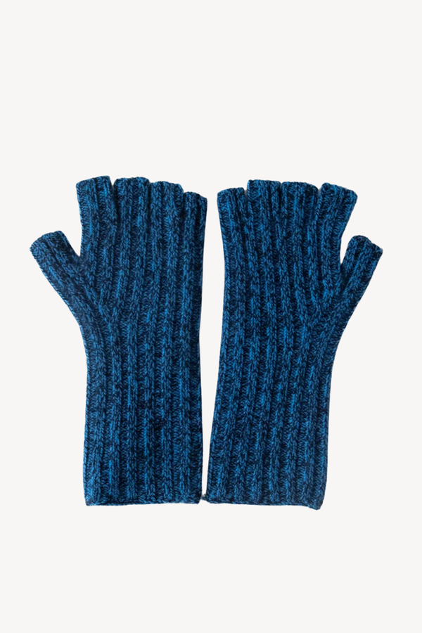 Cashmere Marled Fingerless Gloves